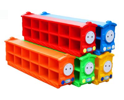 China Durable Hot Selling Shoe Rack Plastic Children's Playground Equipment Shoe Cabinets for sale