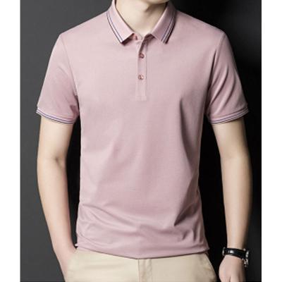 China 2022 summer China manufacturer fashion supply breathable solid color new quality casuaaal men's sports polo shirt for sale