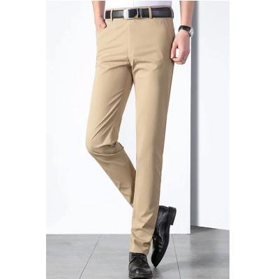 China High Quality Anti-Wrinkle Spring Straight Pants Work Formal Casual Pants And Autumn Suit For Men for sale