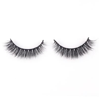 China False 2020 Natural Long Eyelashes Custom Handmade Synthetic Cruelty Free New Mink Eyelashes for sale