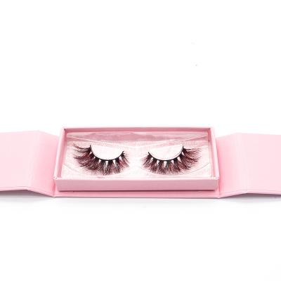 China Private Label 3D Lashes Natural Handmade Colored Long Strands Mix Color 100% Real Mink Cruelty Free for sale