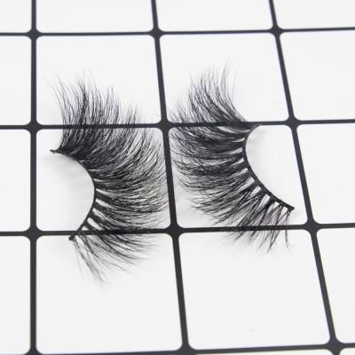 China 25MM Long Best Wholesale Natural Mink Lahes 3d Mink Eyelash Private Label Eyelashes for sale