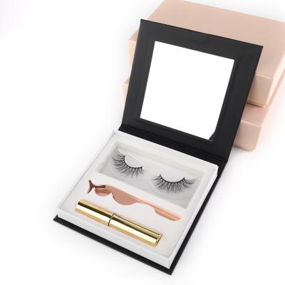 China 2021 New Style Magnetic Mink Lashes Set High Quality Waterproof Magnetic Invisible Magnetic Invisable Lashes Tape for sale