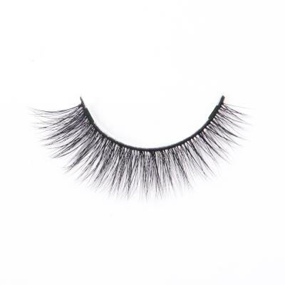 China Glueless To Apply On Eye Wholesale 3 Magnets Nature Mink Lashes With Custom Box Seller for sale