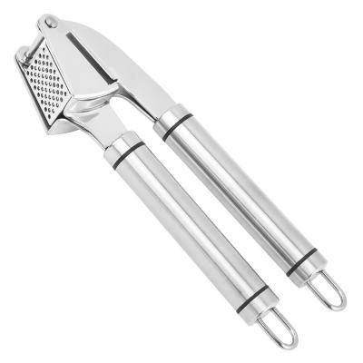 China Best Selling 304 Stainless Steel Hardware Accessories Household Garlic Crusher Press Kitchen Tools Viable for sale