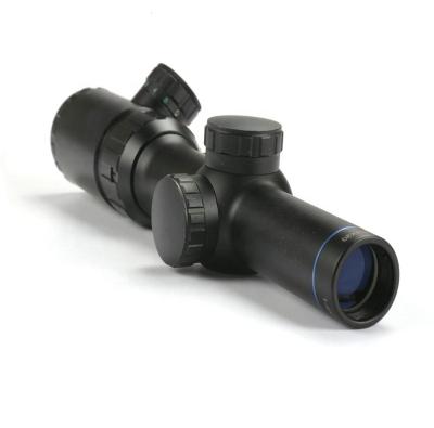 China Shooting 1-4x20 Rifle Scope Illumination Rangefinder Red Green Reticle BDC Hunting for sale