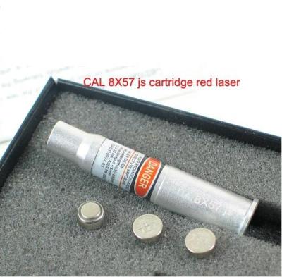 China Hunting cartridge style red laser boresighter fits CAL: 8x57JS for sale