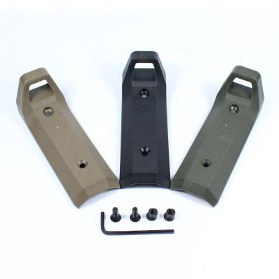 China Hunting Shooting KeyMod Handguard Hand Stop Cover Rubber Mount for Mod Rails AR15 Key Attachment Hunting Accessories for sale