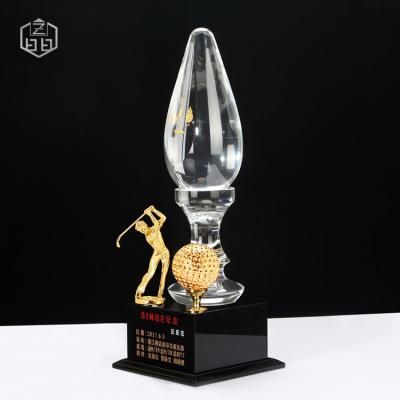 China Europe Flagship Metal Golf Hole In Components Of A Large High Grade Souvenir Cups Up Trophy Award For Dance Marathon / Sports Tournament for sale