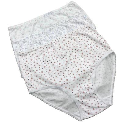 China Large Size Pregnant Women Panties Mom Pants High Waist Anti-allergy Mom Ladies Panties for sale