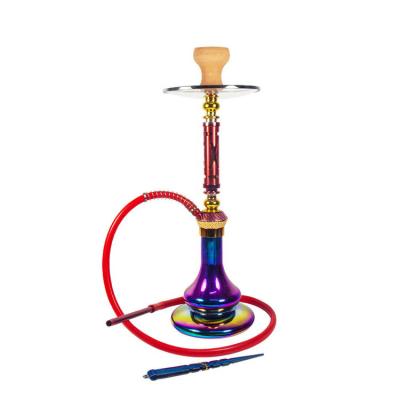 China Decorate round many shapes portable aluminum semicircle triangle acrylic hookah hookah for sale