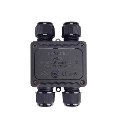 China PA66& Best Selling IP68 H Type Waterproof Electrical Sealing Silicone Junction Copper Alloy Box for sale