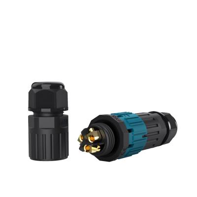 China Best quality new style outdoor lighting electrical cable wire PA66 IP68 nylon waterproof connector for sale