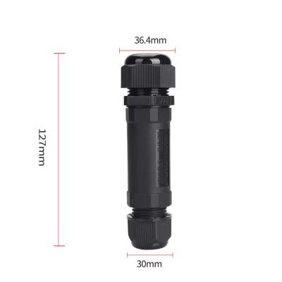 China Hot Selling Amazon Waterproof Electrics Lugs Connector Straight Cable Connector for sale