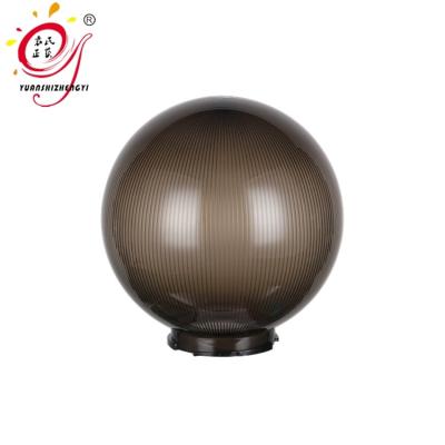 China Modern Outdoor Pendant Light PMMA Wall Mount Post Wall Door Garden Street Ball Acrylic Plastic Lampshade Cover Replacement For Led for sale