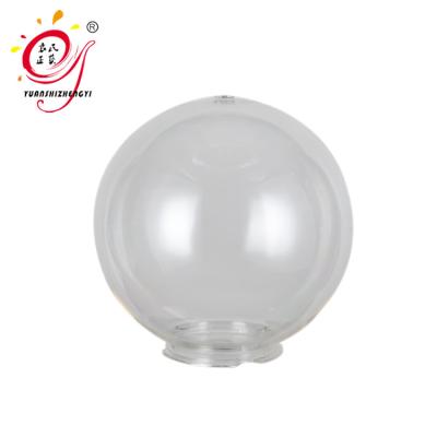 China CLASSIC Modern Outdoor Indoor Pillar Garden Pendant Road Chandelier Lighting 200 300mm Plastic Acrylic Clear Ball Lampshade Covers for sale