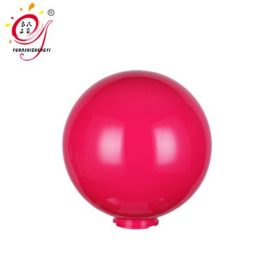 China FANTASY Outdoor Wall Ceiling Fancy Garden Stair Base Track Hanging Pillar Led Replacement Light Pink Cover Ball Plastic Acrylic Lampshade for sale