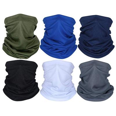 China Suncreen Custom Warmer Headwear Cooling Men Women Face Head Neck Cuff Bandana Scarf for sale