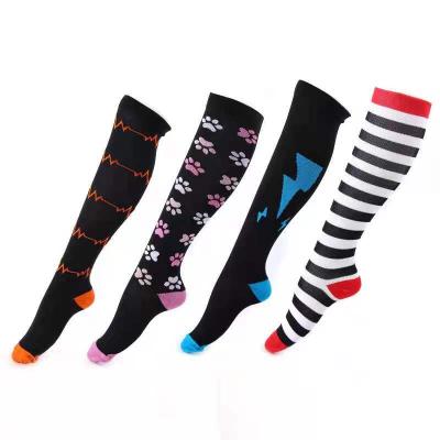 China Breathable Compression Sport Bumps Foot Sleeve , Ankle Running Medical Women Bumps Logo Sock Custom for sale