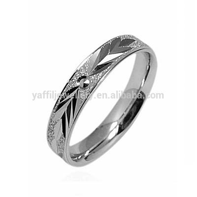 China 925 Sterling Silver Single Ring Sliver Couple Symbol / 925 O Ring Of Friendship for sale