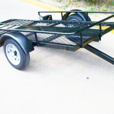 China Car Trailer 5 x 10 ft Steel Service Trailer for sale