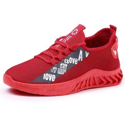 China China 2022 breathable spring produced men's net shoes flying single shoes woven non-slip wear-resistant basketball shoes for sale