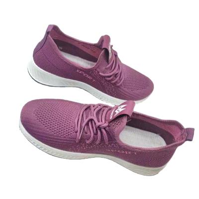 China New Fashion Trend Women's Sports Shoes Soft Unique Breathable Women's Favorite Mesh Shoes for sale