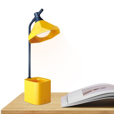 China Kinscoter Modern Rechargeable Portable Intelligent Soft Desk Lamp Bedroom Study Decoration Reading Lamp LED Table Lamp for sale