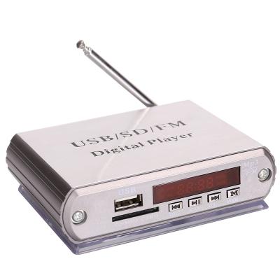 China SD usb plastic player with fm radio card reader mini kinter-A5 for sale