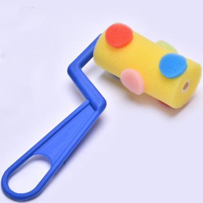 China Children Painting Factory Direct Roller DIY Sponge Artist Brush Set For Painting for sale