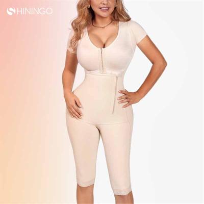 China Open Crotch Shapewear Tummy Tuck Shapewears Corsets Bustiers Full Body Breathable Shaper Jumpsuit for sale