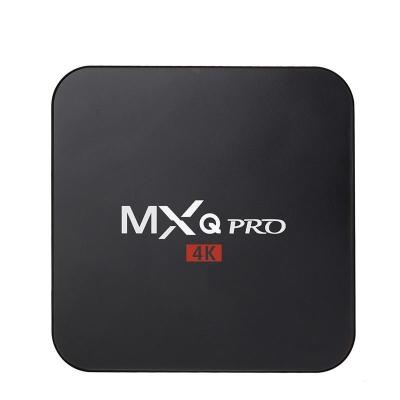 Cina Quad la scatola di Android TV del bit del centro 64, 1GB 8GB UHD 4K Media Center Smart MXQ pro in vendita