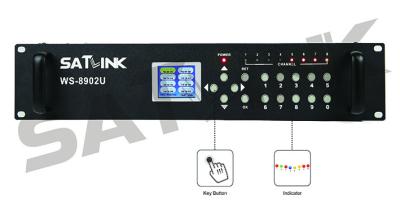 Κίνα Διαμορφωτής AV της WS 8902U dvb-τ Satlink Hdmi/μετασχηματιστής καναλιών HDM 8 προς πώληση