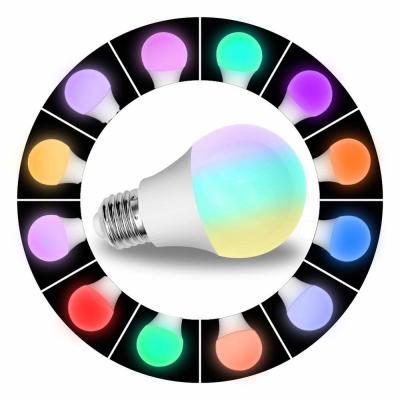 China 8W Wifi Enabled LED Light Bulb Smart Phone Control , Led Smart Color Changing Light Bulb 800 Lumen for sale