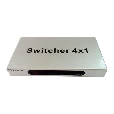 China Customized 4X1 HD Video Switcher High Performance With Remote for sale