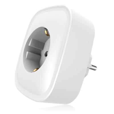 China Remote Control Wifi Smart Plug No Hub Required , Europe Type Mini Smart Plug for sale