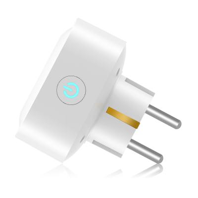 China European Mini WiFi Smart Plug , Amazon Alexa IFTTT Socket 10A Current for sale