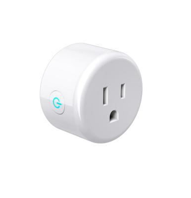 China Mini Wifi Smart Plug No Hub Required US Standard 10A Max Load for sale