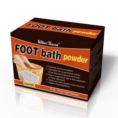 China Reduce Joint Pain Chinese Bama Foot Spa Bath Powder Rheumatic Foot Spa Bath Powder for sale