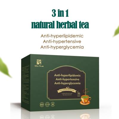 China Chinese Hypotensive Anti-Hyperglycemia Tea In Bags Of Lotus Leaf Tea Health Drink Best Price Hypotension Market for sale