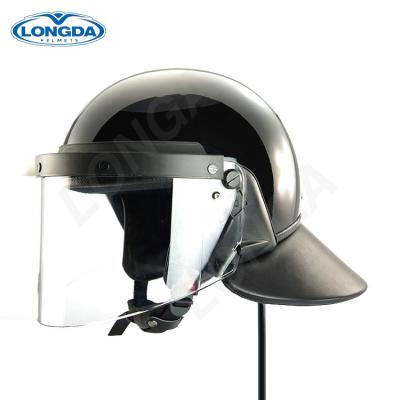 China Water Proof And Fog Proof Good Quality Professional Safety Anti Riot Helmet for sale