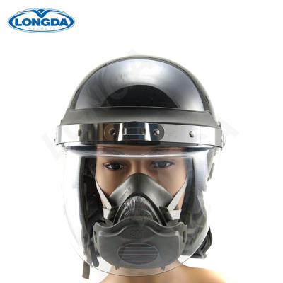 China For military novelties anti police and riot helmet with gas visor used in military for sale