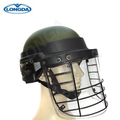 China Standard Custom Made Safety NIJ0102.04 Anti Riot Control Police Helmet With Sun Visor for sale