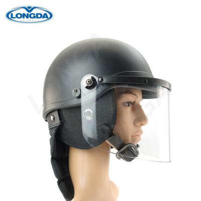 China Water Proof And Safety High Quality Armor Fog Proof Protective Riot Police Military Helmet With Sun Visor for sale