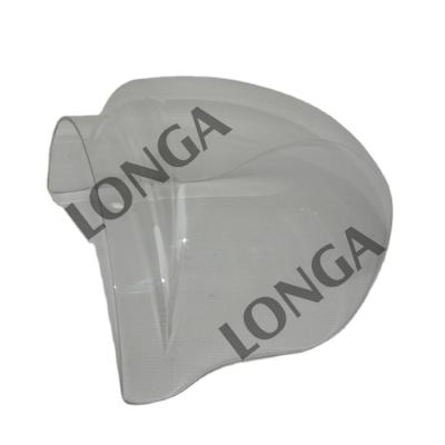 China High Anti-impact Detachable Police Helmet Visor/Riot Sun Visor Shald Frame for sale