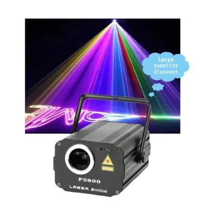 China Rgb Animation Laser Beam Lights 1800mw 1.8w DMX512 Control For Wedding Stage for sale