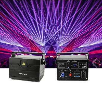 China 5W RGB Animation Laser Light 10W DMX RGBW Moving DJ Light For Night Club for sale