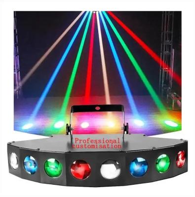 China Moving Head Stage Laser Light CRI 85 With 8 Eyes RGBW Beam Bar for sale