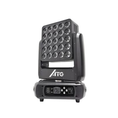 China 25pcs 10w 4 In 1 Matrix Light LED Moving Head For Stage And DJ Equipment for sale