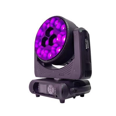 China 12pcs 40W LED Moving Head Focusing Dye Stage Lights For Outdoor Night Club for sale